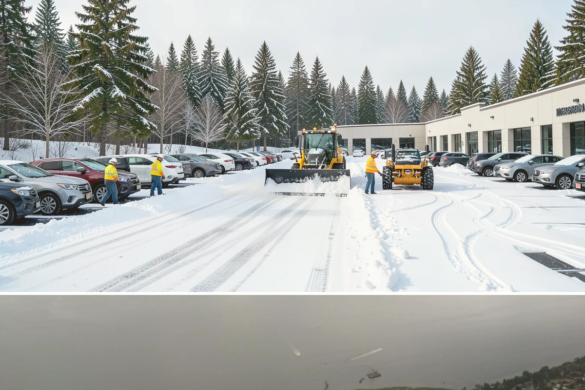 HOA Parking Lot Snow Removal in Des Moines, King County, WA - HOA lots in Western Washington face the greatest snow demand from December into early February, aligning with peak overnight...