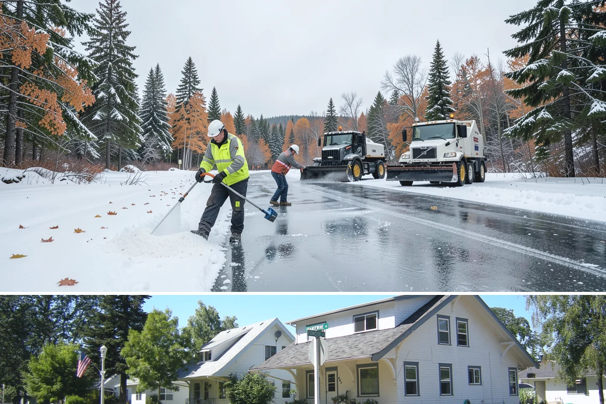 HOA Parking Lot Snow Removal in DuPont, Pierce County, WA - HOA lots in Western Washington face the greatest snow demand from December into early February, aligning with peak overnight...