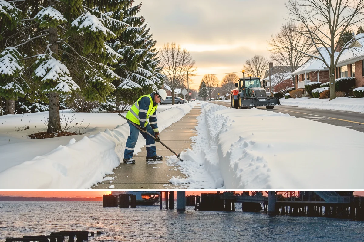 HOA Parking Lot Snow Removal in Edmonds, Snohomish County, WA - HOA lots in Western Washington face the greatest snow demand from December into early February, aligning with peak overnight...