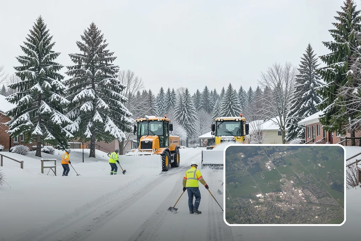 HOA Parking Lot Snow Removal in Enumclaw, King County, WA - Board liability is reduced with a documented, trigger-based service record