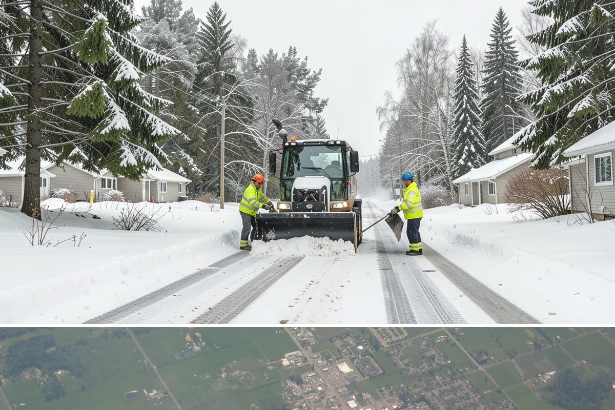 HOA Parking Lot Snow Removal in Enumclaw, King County, WA - HOA lots in Western Washington face the greatest snow demand from December into early February, aligning with peak overnight...