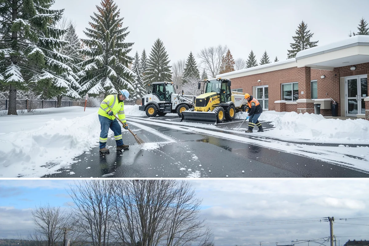 HOA Parking Lot Snow Removal in Langley, Island County, WA - HOA lots in Western Washington face the greatest snow demand from December into early February, aligning with peak overnight...