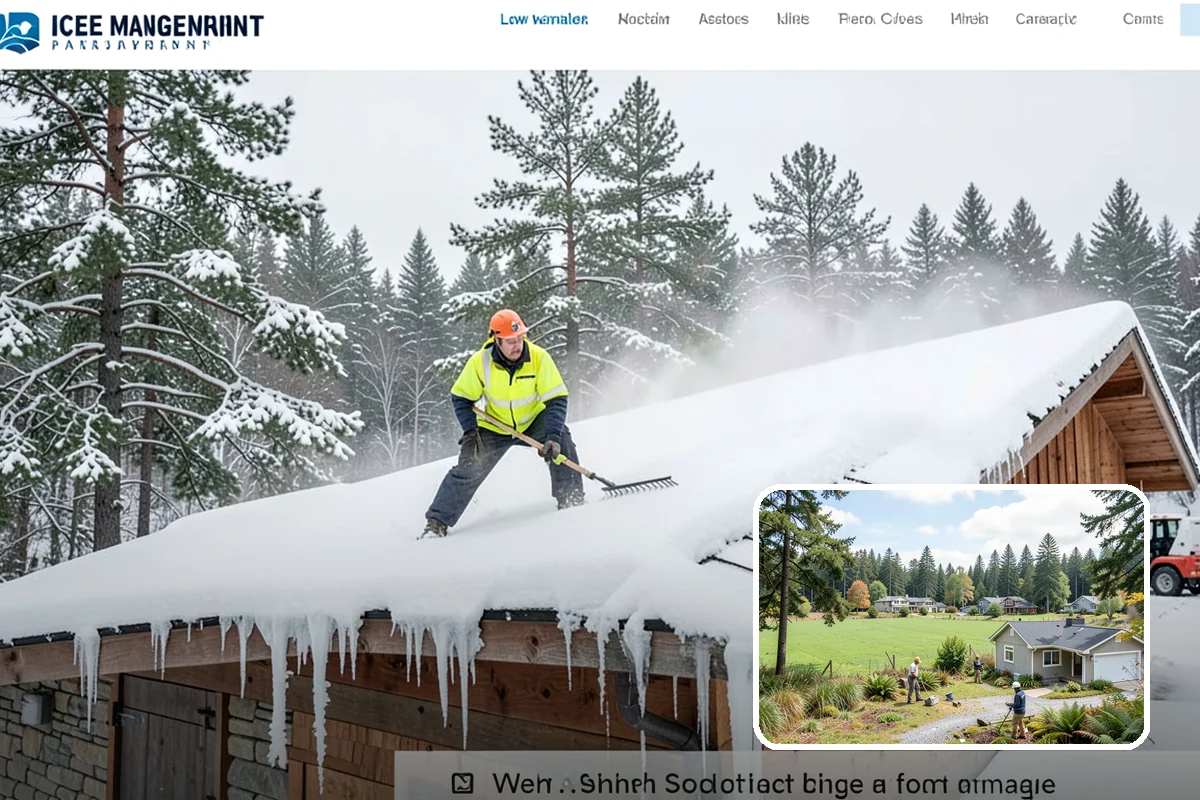 HOA Parking Lot Snow Removal in Lyman, Skagit County, WA - Board liability is reduced with a documented, trigger-based service record