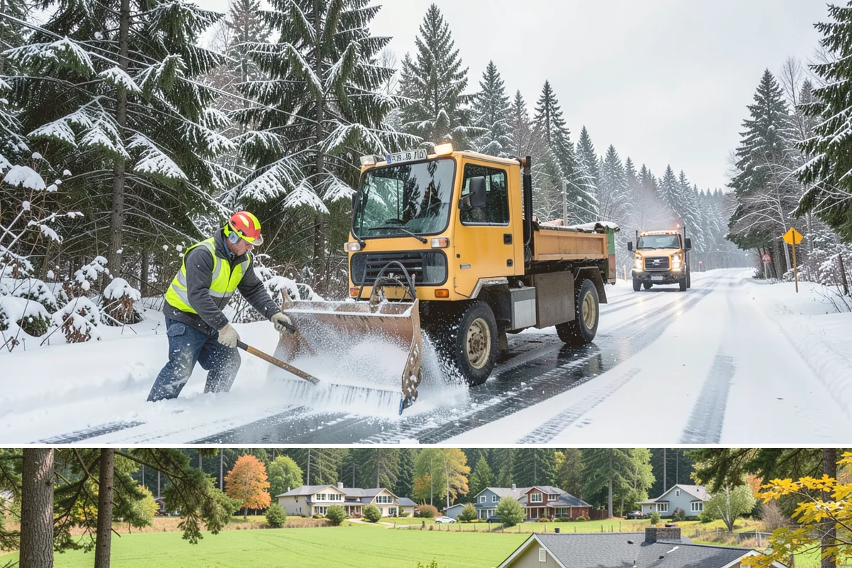 HOA Parking Lot Snow Removal in Lyman, Skagit County, WA - HOA lots in Western Washington face the greatest snow demand from December into early February, aligning with peak overnight...