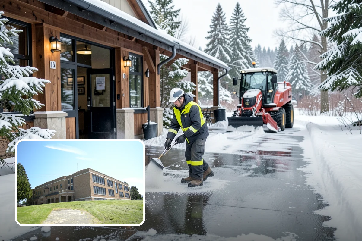 HOA Parking Lot Snow Removal in Maple Valley, King County, WA - Board liability is reduced with a documented, trigger-based service record