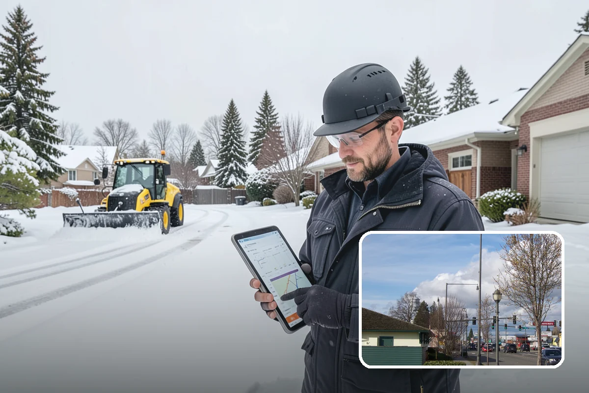 HOA Parking Lot Snow Removal in Marysville, Snohomish County, WA - Board liability is reduced with a documented, trigger-based service record