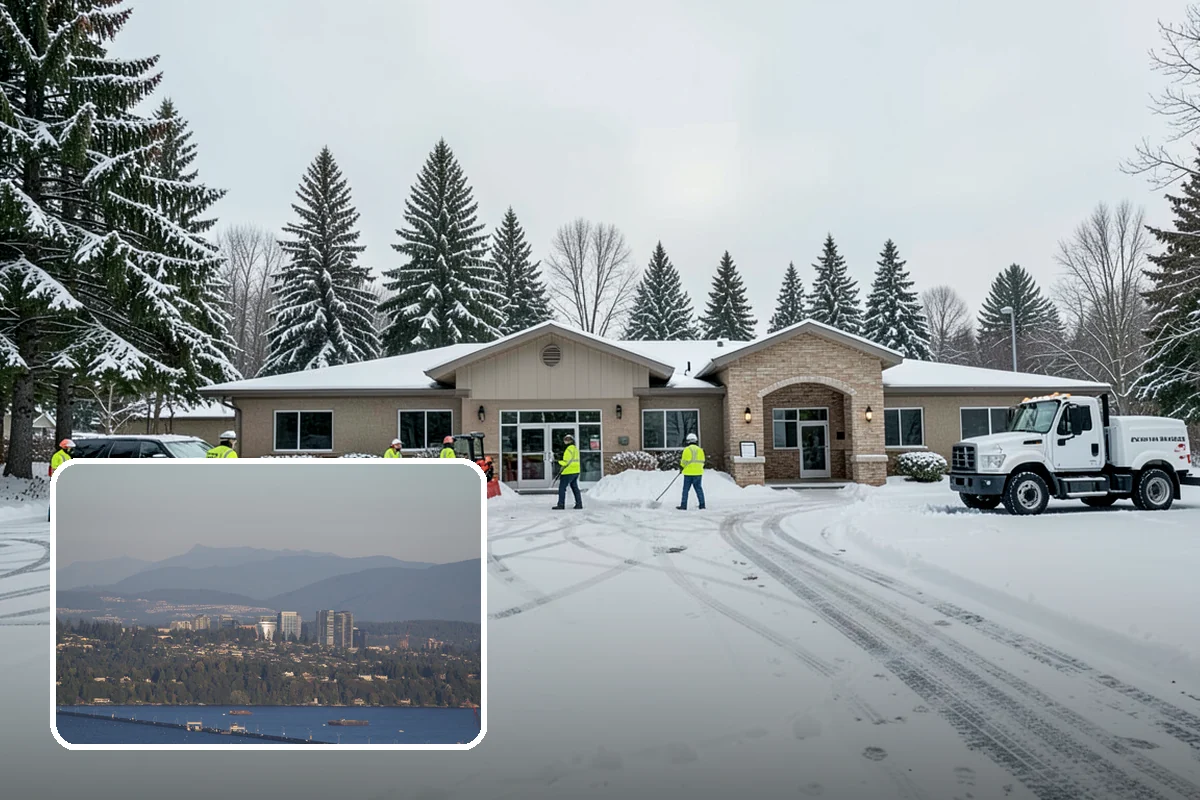 HOA Parking Lot Snow Removal in Medina, King County, WA - Board liability is reduced with a documented, trigger-based service record