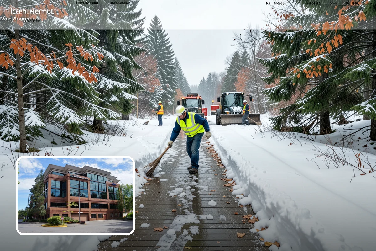 HOA Parking Lot Snow Removal in Mountlake Terrace, Snohomish County, WA - Board liability is reduced with a documented, trigger-based service record