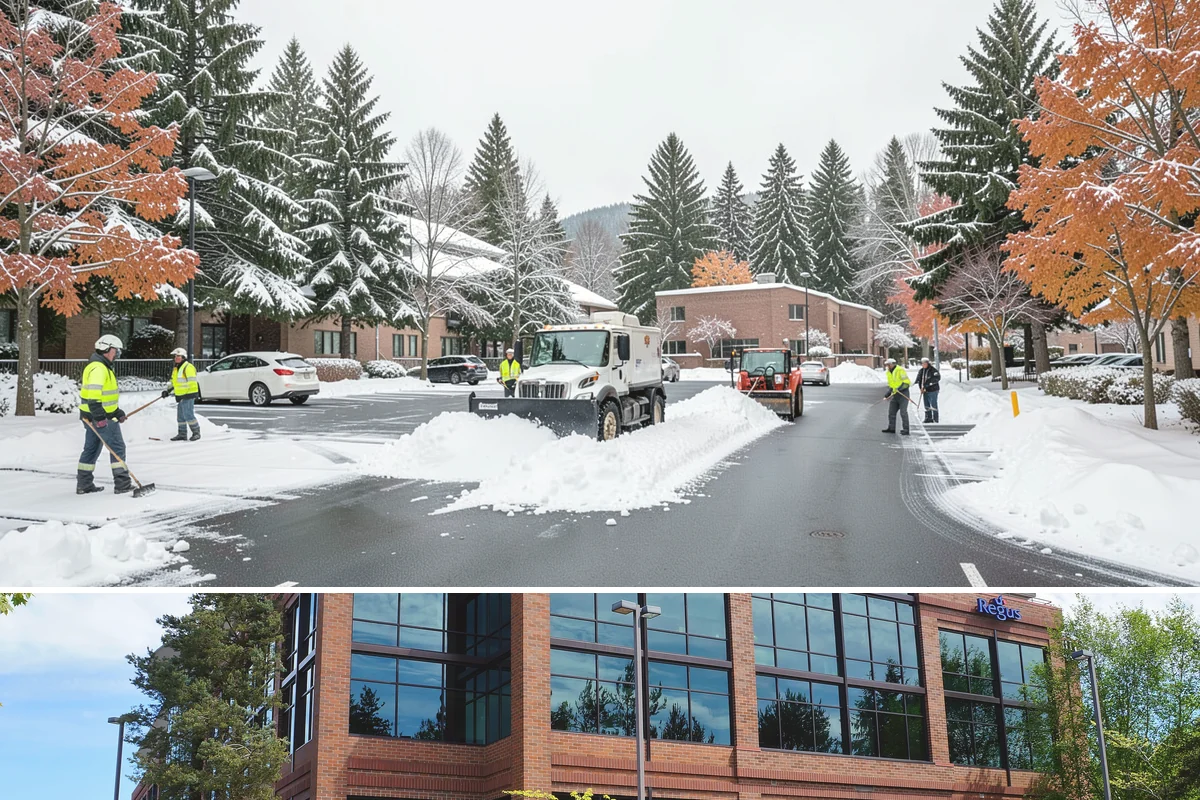 HOA Parking Lot Snow Removal in Mountlake Terrace, Snohomish County, WA - HOA lots in Western Washington face the greatest snow demand from December into early February, aligning with peak overnight...