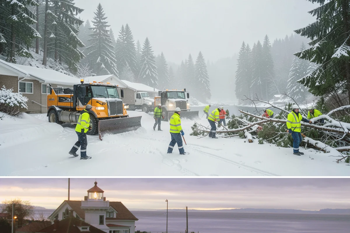 HOA Parking Lot Snow Removal in Mukilteo, Snohomish County, WA - HOA lots in Western Washington face the greatest snow demand from December into early February, aligning with peak overnight...