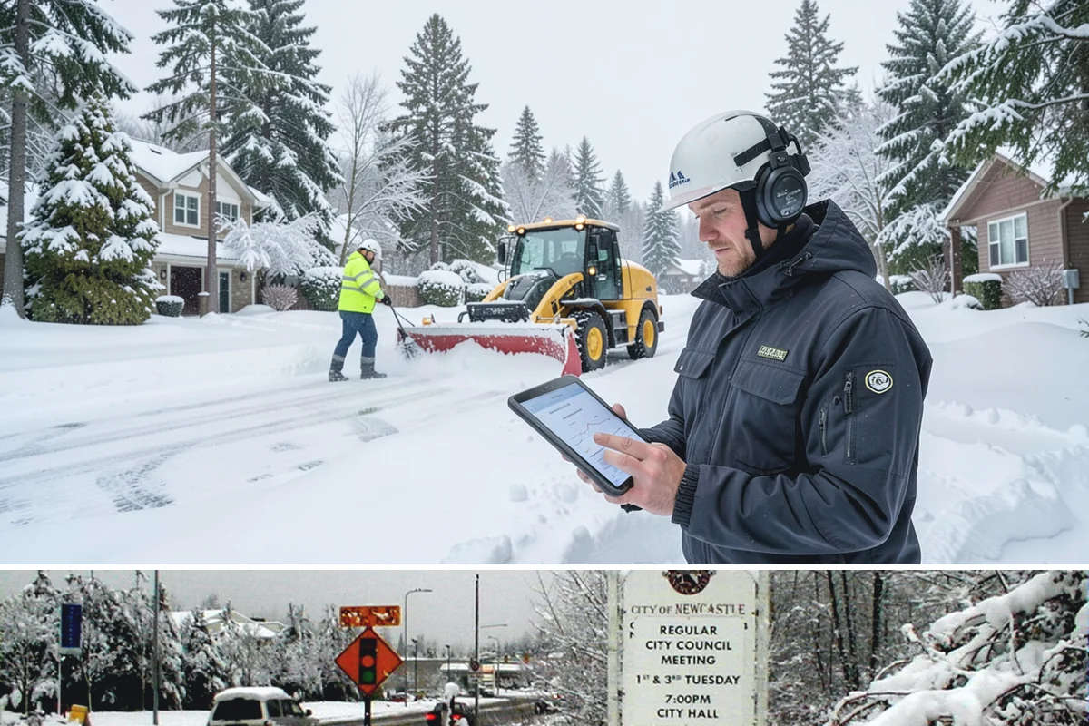 HOA Parking Lot Snow Removal in Newcastle, King County, WA - HOA lots in Western Washington face the greatest snow demand from December into early February, aligning with peak overnight...