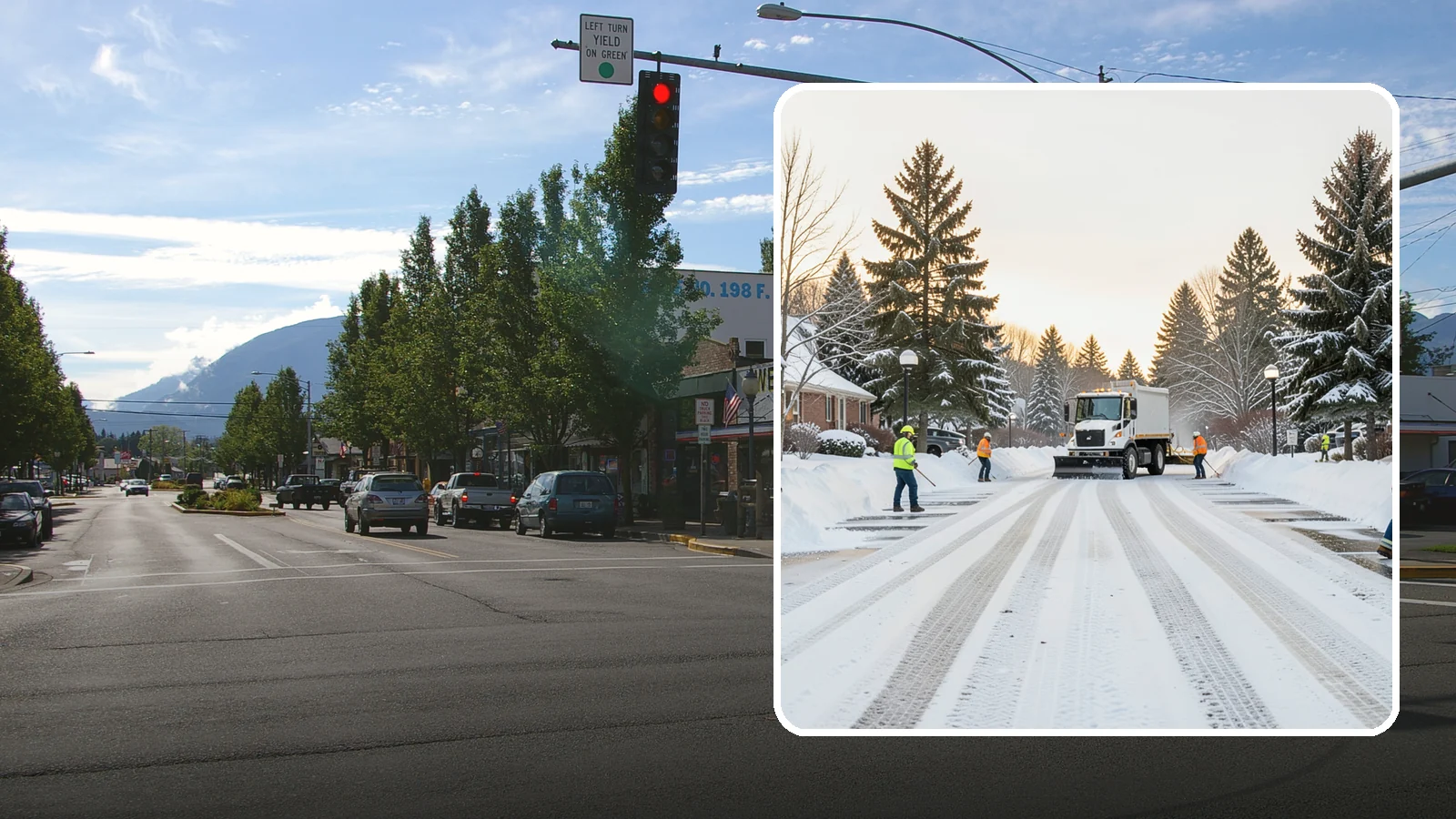 HOA Parking Lot Snow Removal in North Bend, King County, WA - We service shared HOA community lots on a documented contract that protects the board from Western Washington winter liability.