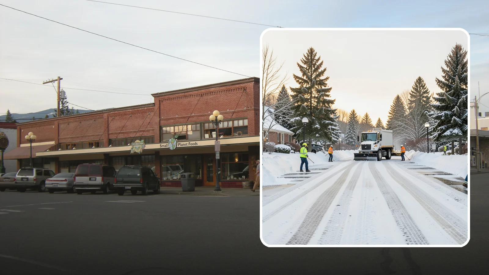 HOA Parking Lot Snow Removal in Sedro-Woolley, Skagit County, WA - We service shared HOA community lots on a documented contract that protects the board from Western Washington winter liability.