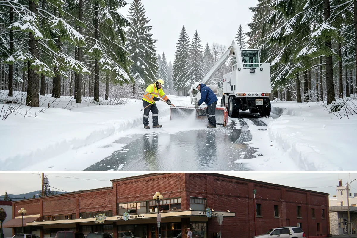 HOA Parking Lot Snow Removal in Sedro-Woolley, Skagit County, WA - HOA lots in Western Washington face the greatest snow demand from December into early February, aligning with peak overnight...