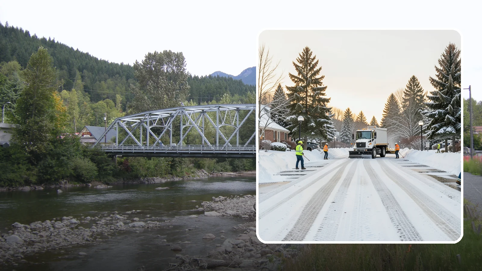 HOA Parking Lot Snow Removal in Skykomish, King County, WA - We service shared HOA community lots on a documented contract that protects the board from Western Washington winter liability.
