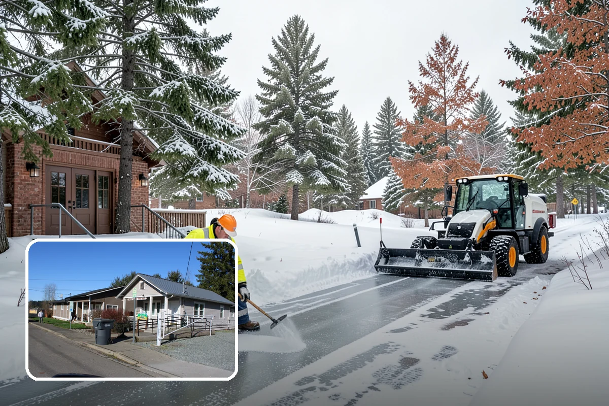 HOA Parking Lot Snow Removal in South Prairie, Pierce County, WA - Board liability is reduced with a documented, trigger-based service record