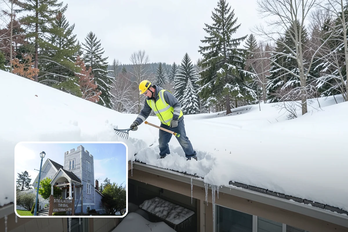 HOA Parking Lot Snow Removal in Steilacoom, Pierce County, WA - Board liability is reduced with a documented, trigger-based service record