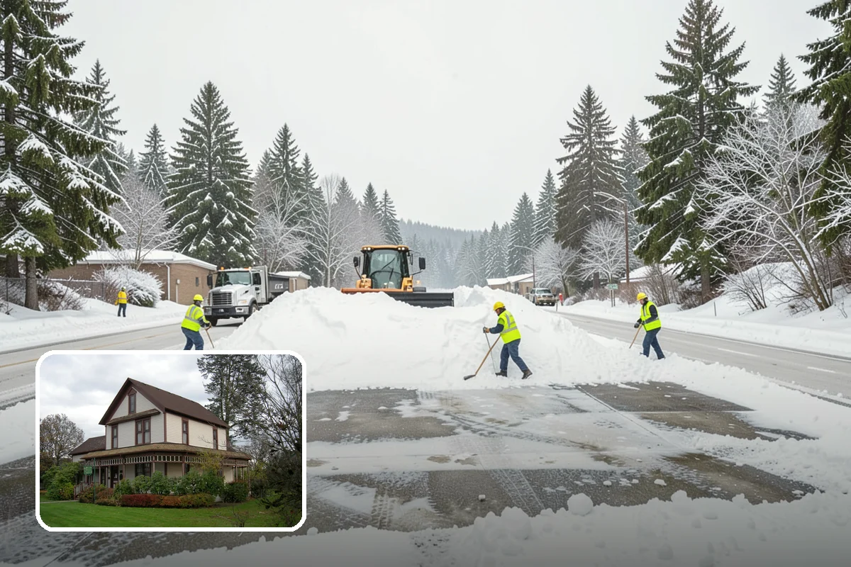 HOA Parking Lot Snow Removal in Sumner, Pierce County, WA - Board liability is reduced with a documented, trigger-based service record