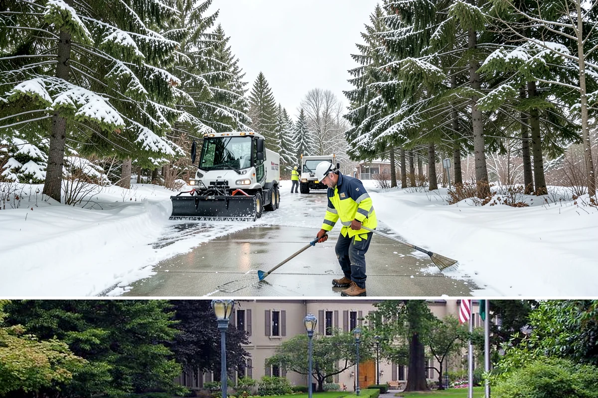 HOA Parking Lot Snow Removal in Woodinville, King County, WA - HOA lots in Western Washington face the greatest snow demand from December into early February, aligning with peak overnight...