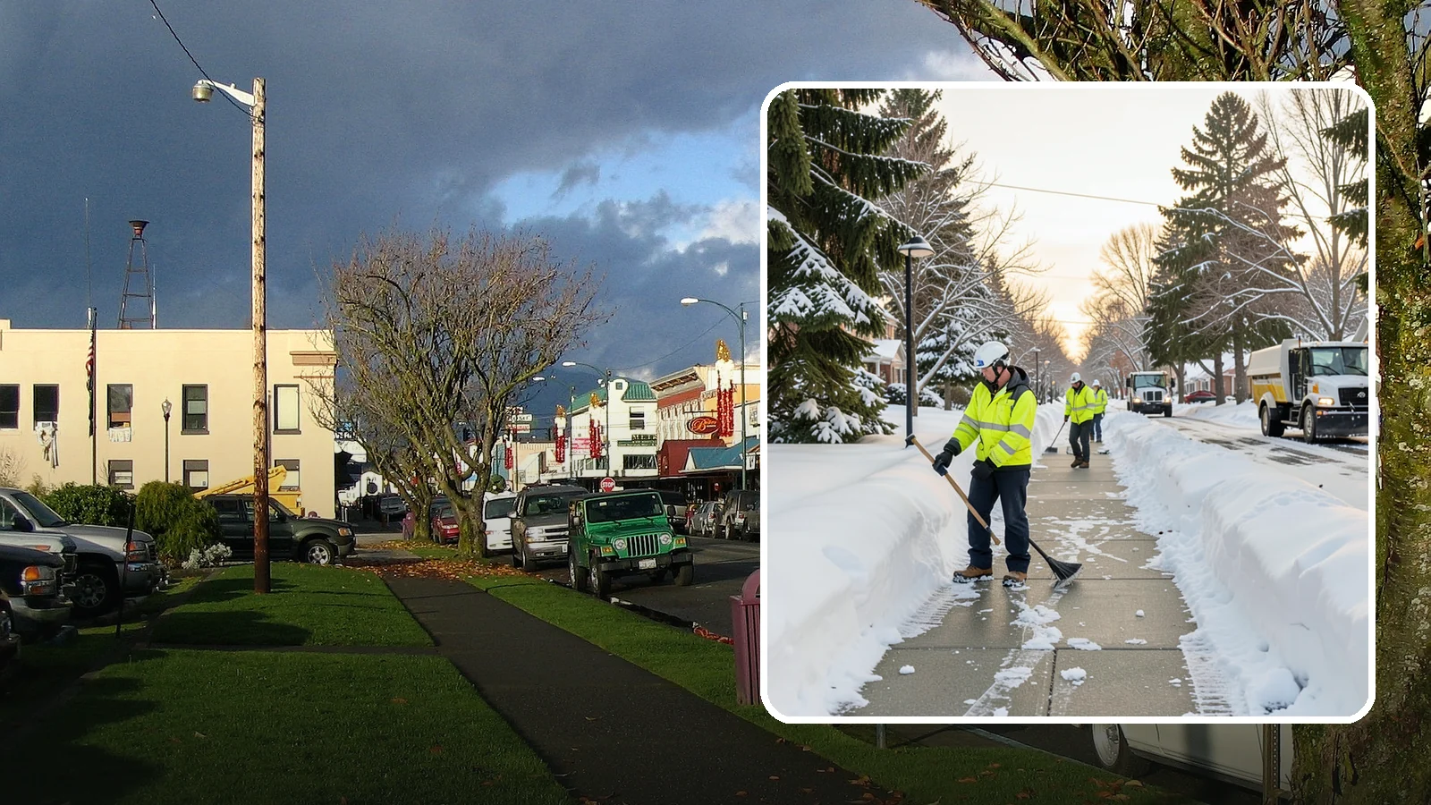HOA Sidewalk Clearing in Arlington, Snohomish County, WA - We clear the shared sidewalk network across HOA communities so every resident has safe passage.