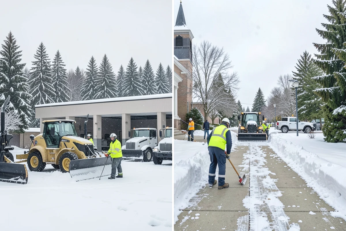 HOA Sidewalk Clearing in Beaux Arts Village, King County, WA - We map the community's walk network and priorities