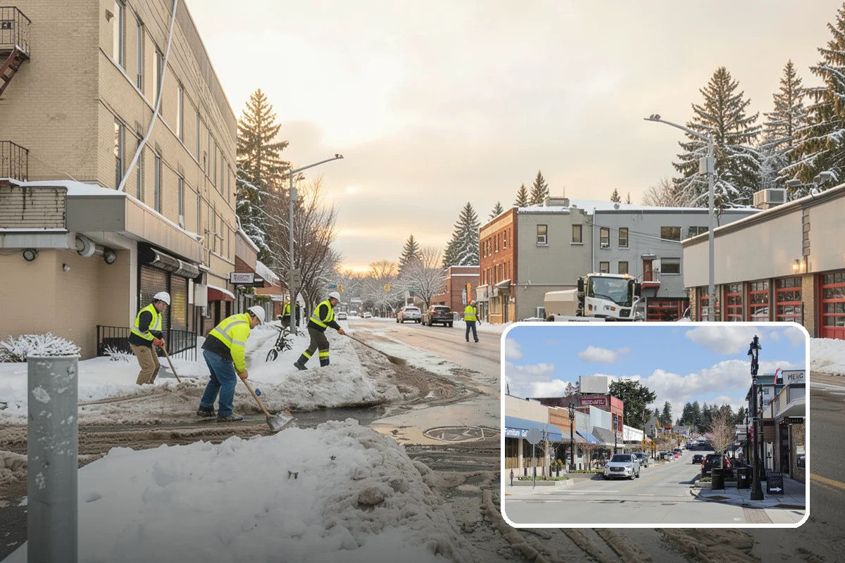 HOA Sidewalk Clearing in Bothell, King County, WA - Covers the full community walk network