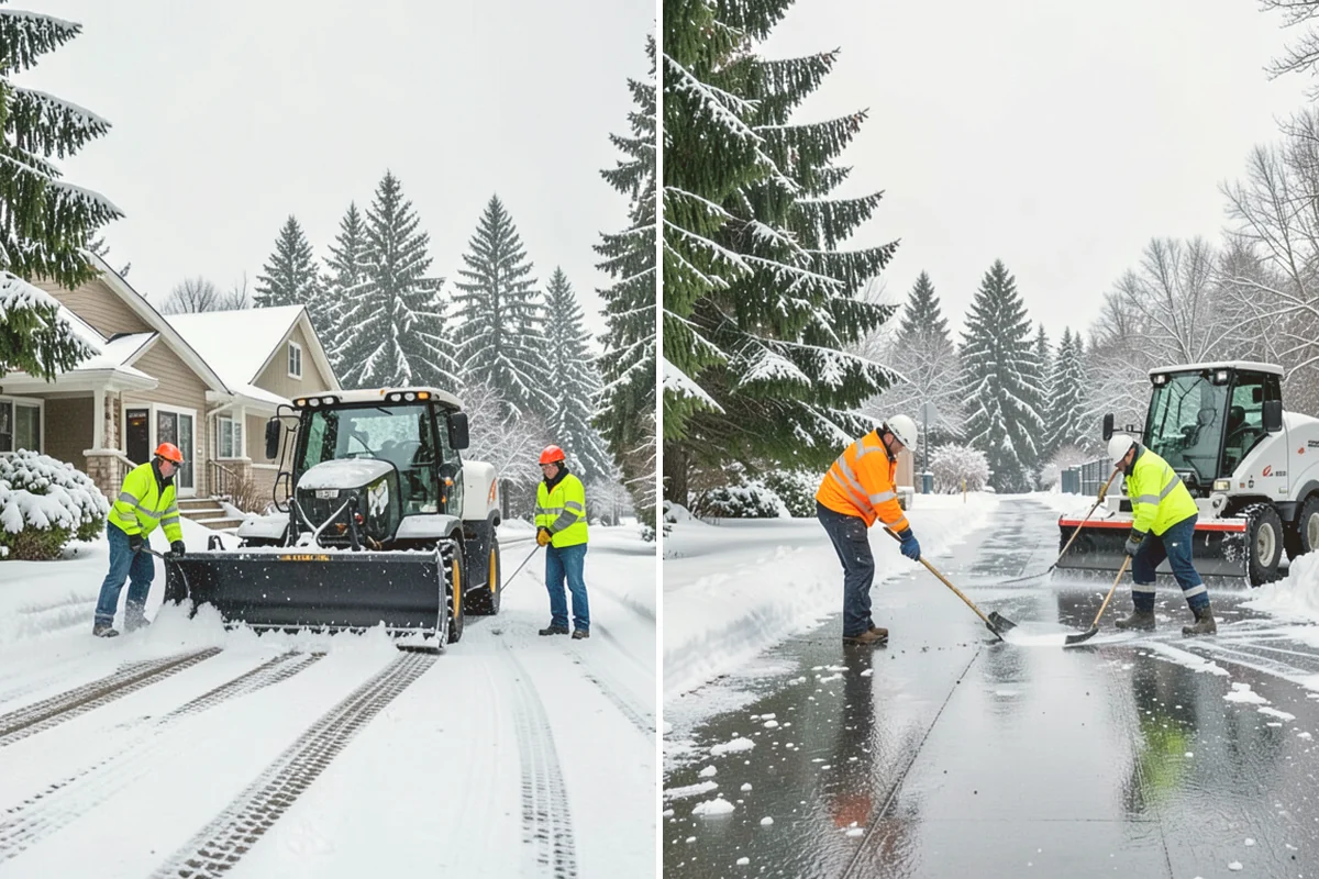 HOA Sidewalk Clearing in Brier, Snohomish County, WA - We map the community's walk network and priorities