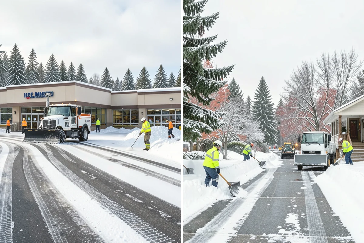 HOA Sidewalk Clearing in Burien, King County, WA - We map the community's walk network and priorities