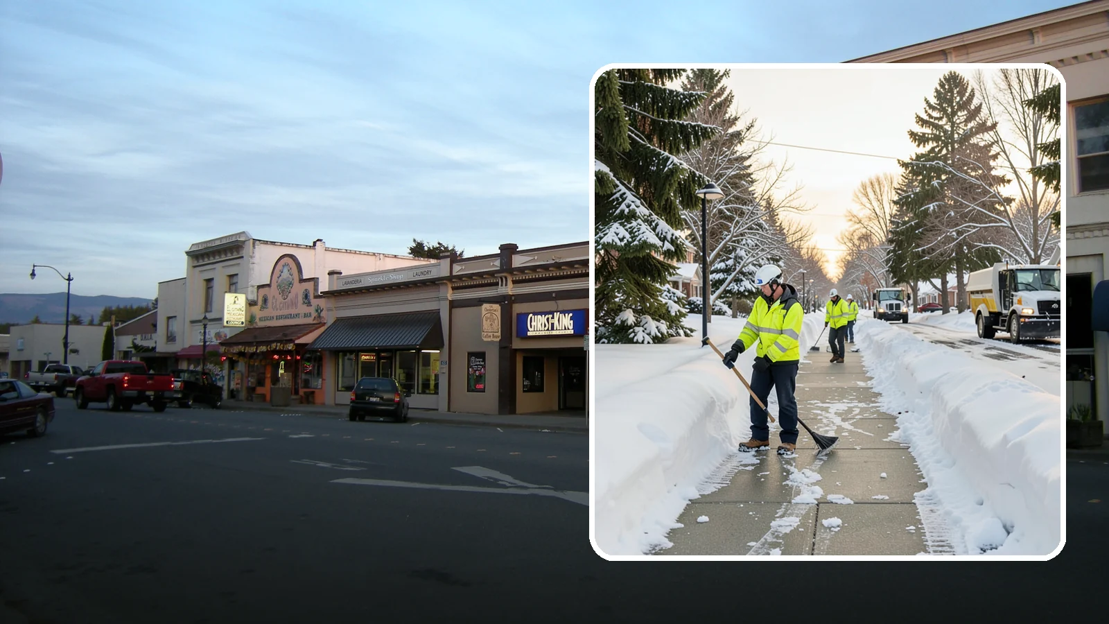 HOA Sidewalk Clearing in Burlington, Skagit County, WA - We clear the shared sidewalk network across HOA communities so every resident has safe passage.