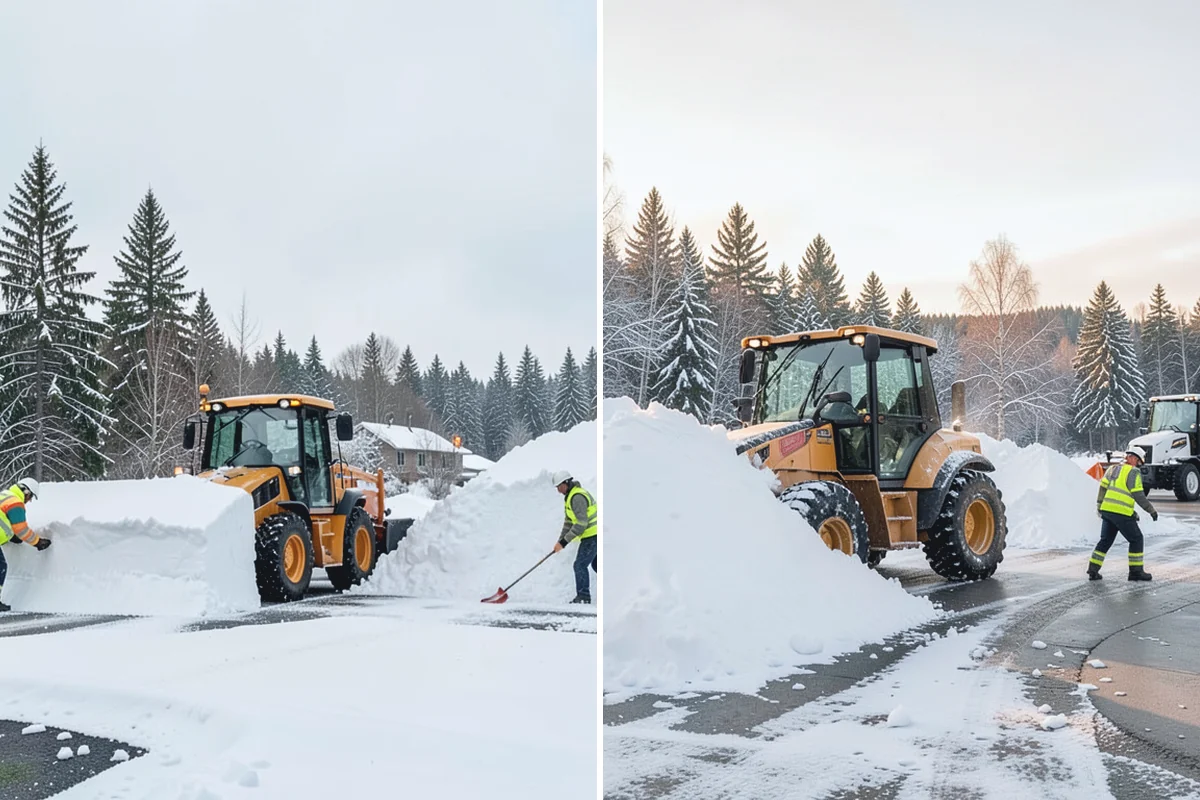 HOA Sidewalk Clearing in Coupeville, Island County, WA - We map the community's walk network and priorities