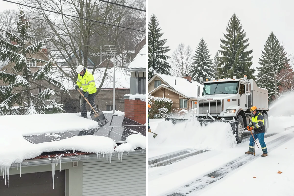 HOA Sidewalk Clearing in Covington, King County, WA - We map the community's walk network and priorities