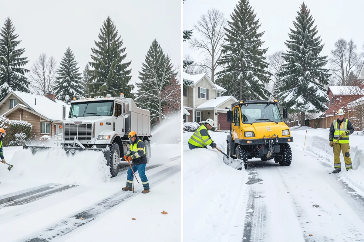 HOA Sidewalk Clearing in Des Moines, King County, WA - We map the community's walk network and priorities