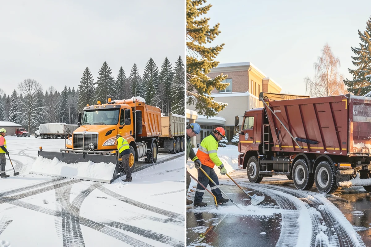 HOA Sidewalk Clearing in Duvall, King County, WA - We map the community's walk network and priorities