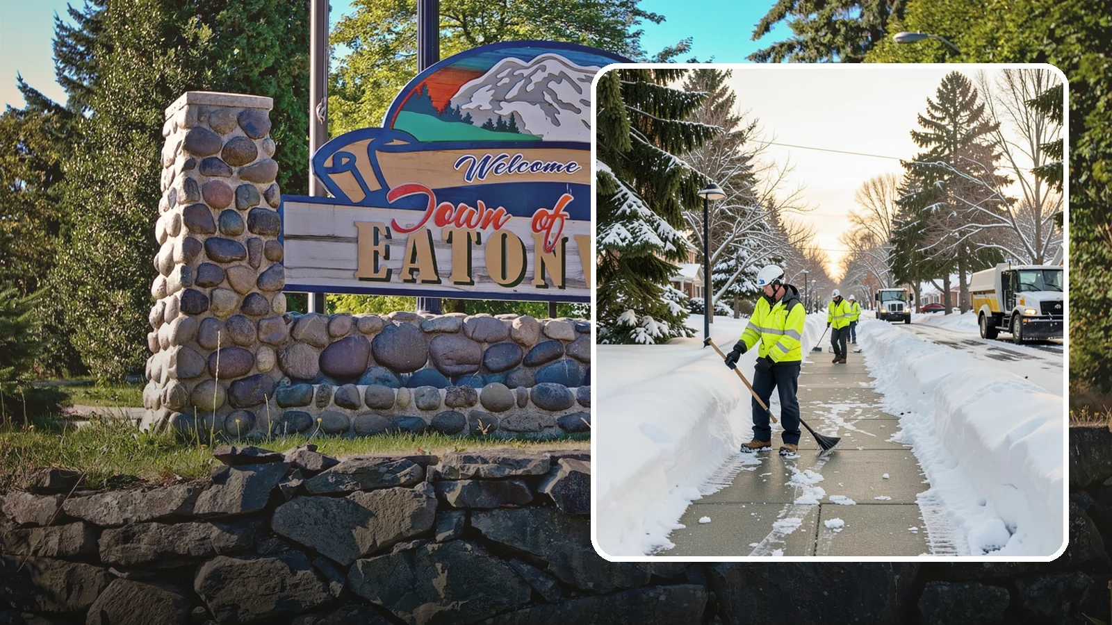 HOA Sidewalk Clearing in Eatonville, Pierce County, WA - We clear the shared sidewalk network across HOA communities so every resident has safe passage.
