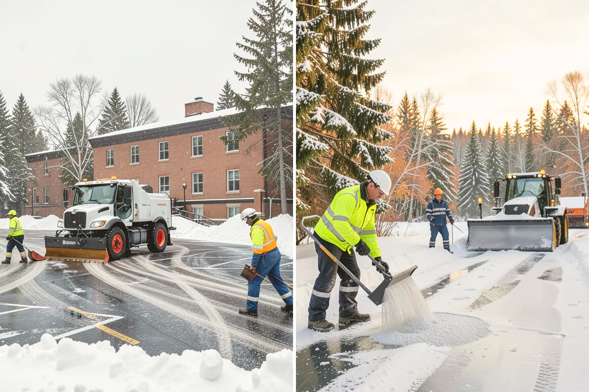 HOA Sidewalk Clearing in Eatonville, Pierce County, WA - We map the community's walk network and priorities