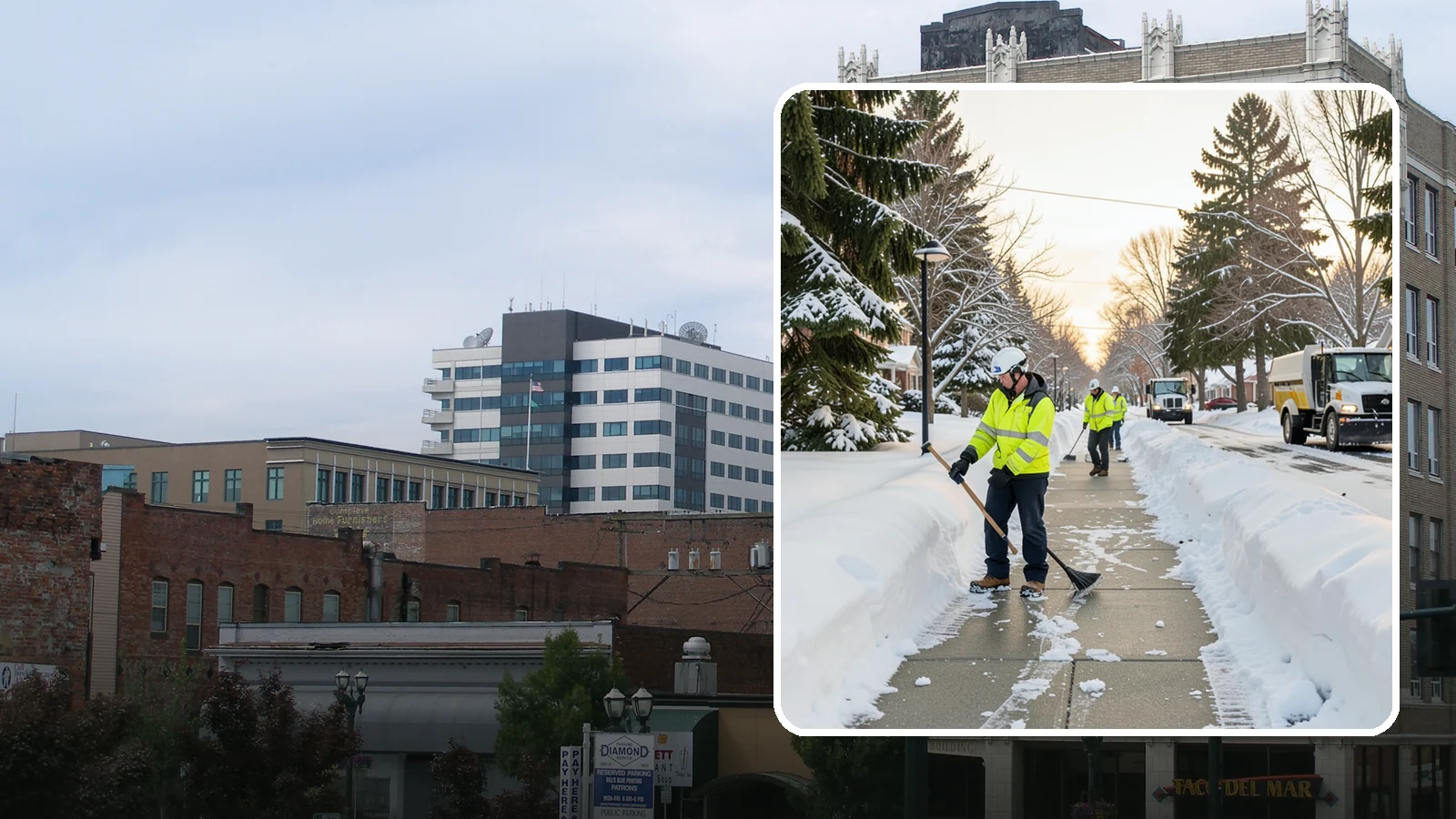 HOA Sidewalk Clearing in Everett, Snohomish County, WA - We clear the shared sidewalk network across HOA communities so every resident has safe passage.