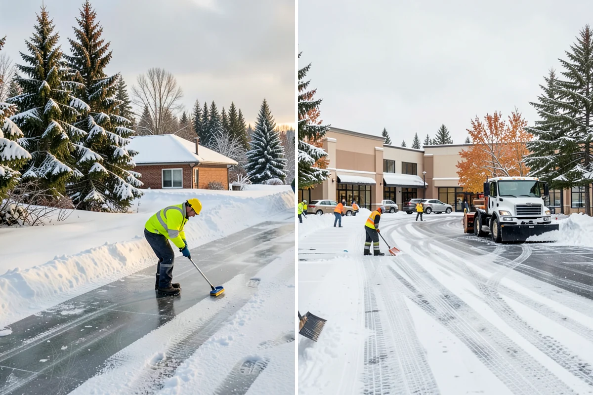 HOA Sidewalk Clearing in Fircrest, Pierce County, WA - We map the community's walk network and priorities