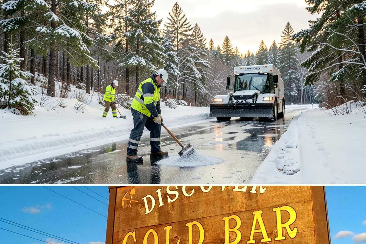 HOA Sidewalk Clearing in Gold Bar, Snohomish County, WA - HOA sidewalk clearing runs after each snowfall through the winter season.