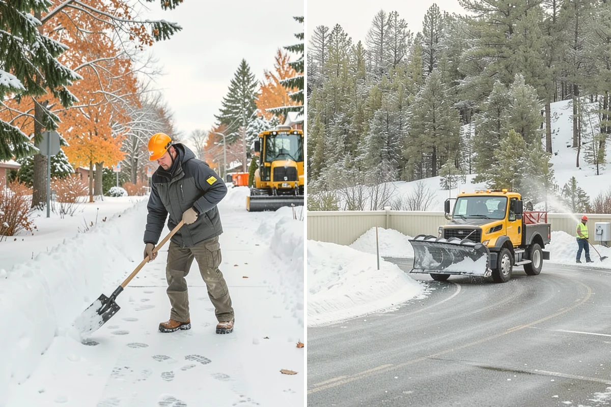 HOA Sidewalk Clearing in Index, Snohomish County, WA - We map the community's walk network and priorities