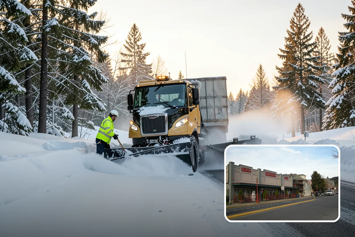 HOA Sidewalk Clearing in Issaquah, King County, WA - Covers the full community walk network