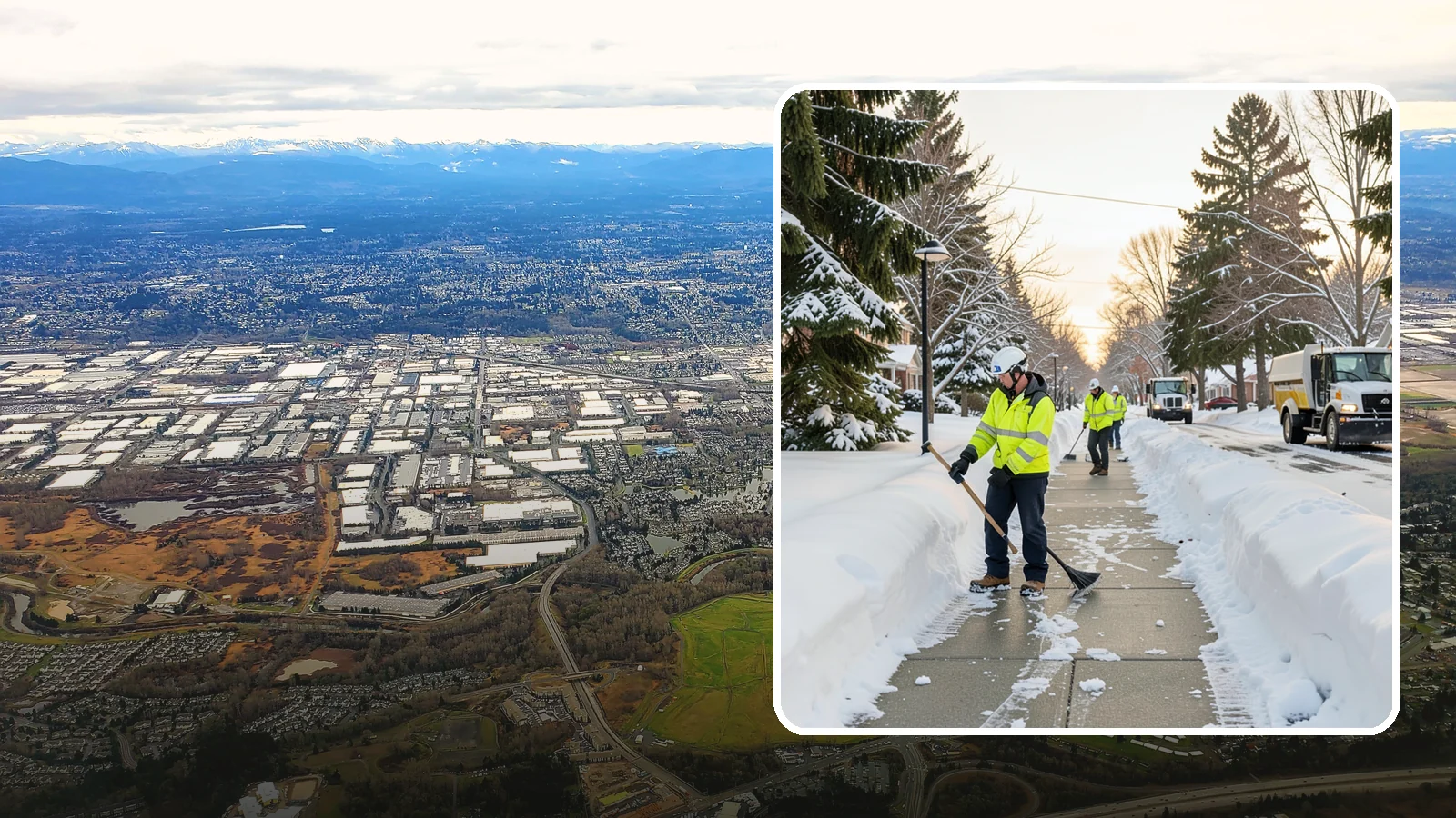 HOA Sidewalk Clearing in Kent, King County, WA - We clear the shared sidewalk network across HOA communities so every resident has safe passage.