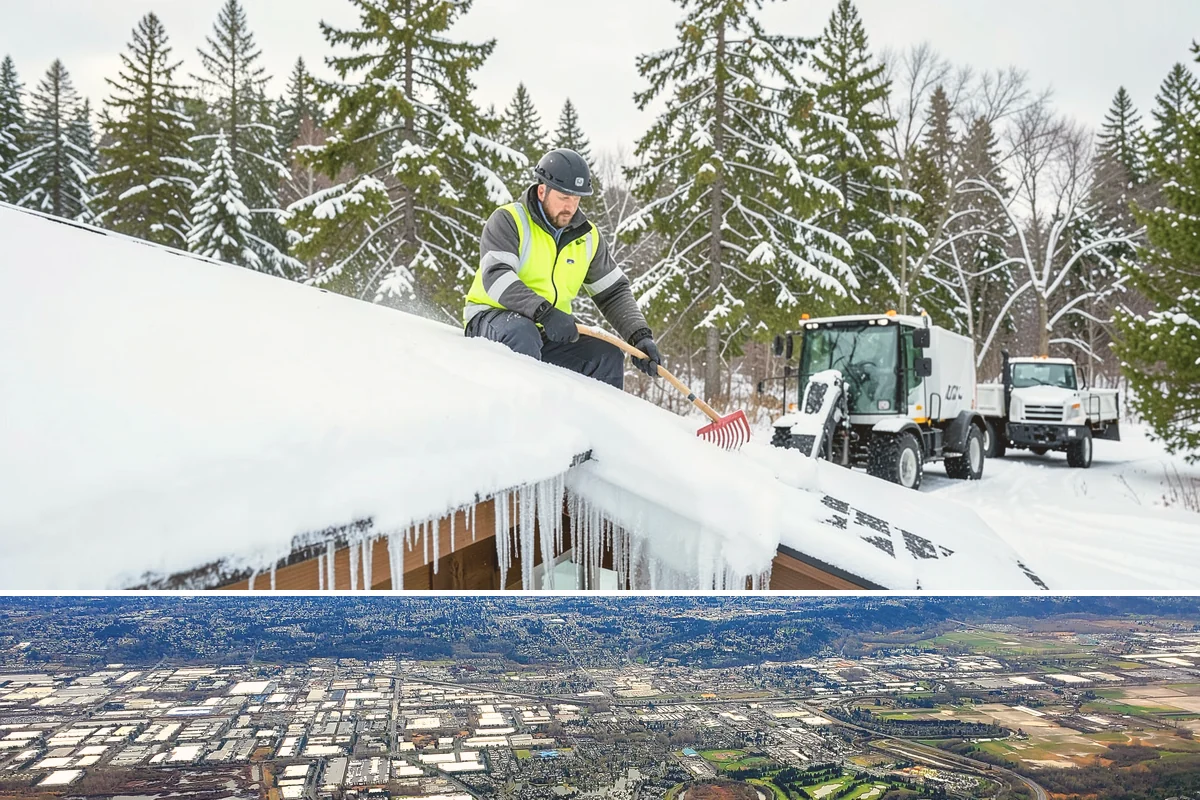 HOA Sidewalk Clearing in Kent, King County, WA - HOA sidewalk clearing runs after each snowfall through the winter season.
