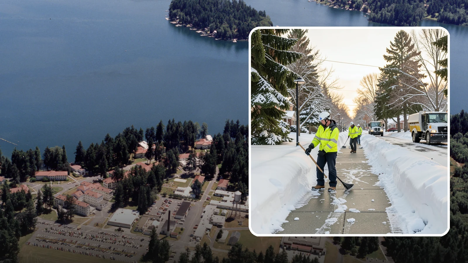HOA Sidewalk Clearing in Lakewood, Pierce County, WA - We clear the shared sidewalk network across HOA communities so every resident has safe passage.