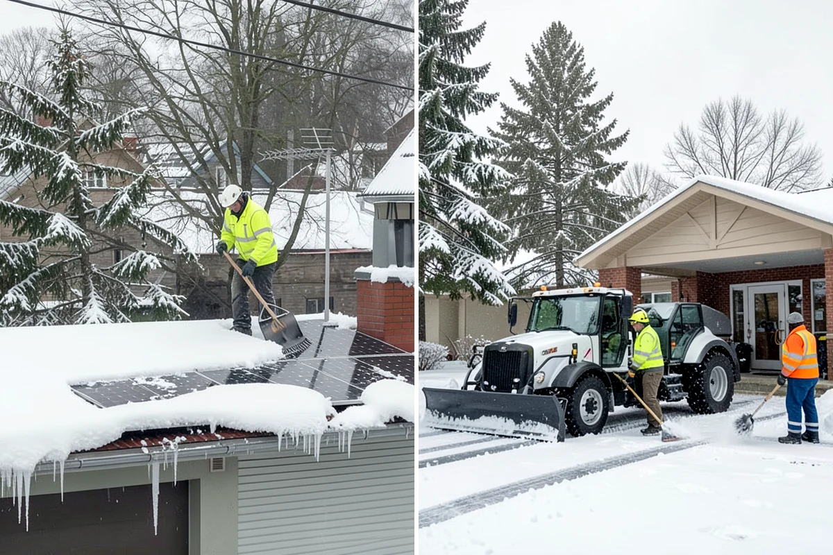 HOA Sidewalk Clearing in Lyman, Skagit County, WA - We map the community's walk network and priorities