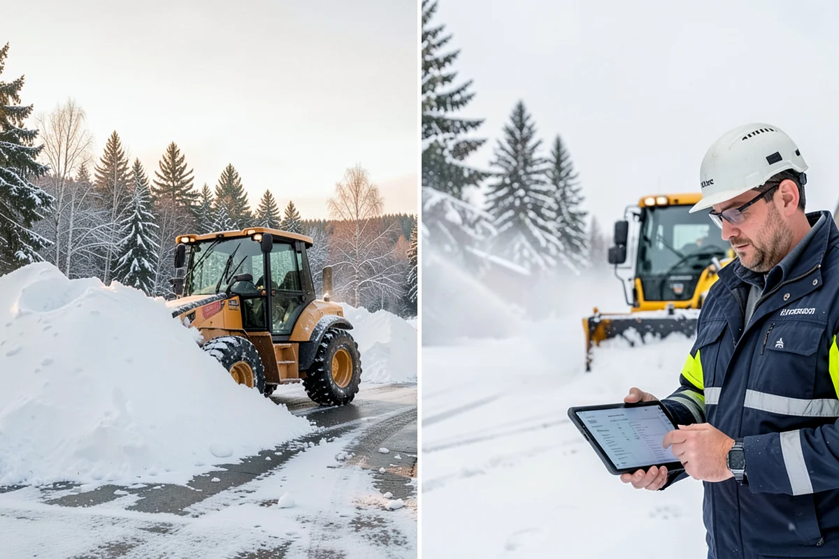 HOA Sidewalk Clearing in Maple Valley, King County, WA - We map the community's walk network and priorities