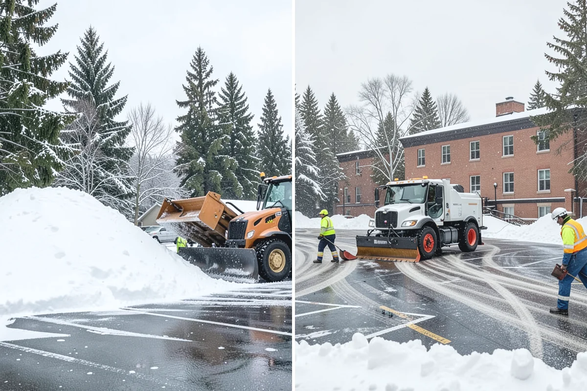 HOA Sidewalk Clearing in Marysville, Snohomish County, WA - We map the community's walk network and priorities