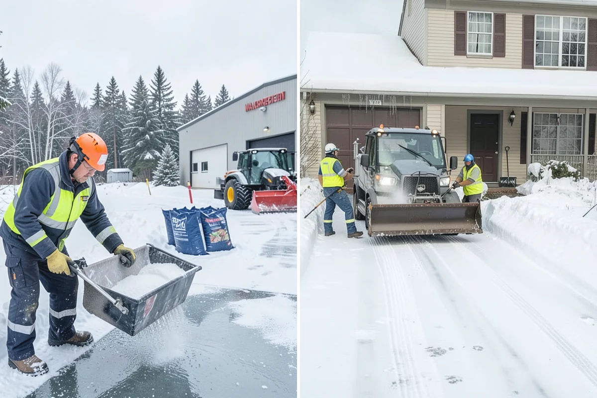 HOA Sidewalk Clearing in Medina, King County, WA - We map the community's walk network and priorities