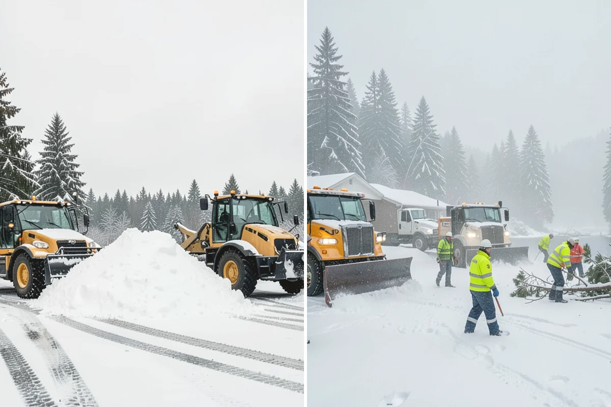 HOA Sidewalk Clearing in Mill Creek, Snohomish County, WA - We map the community's walk network and priorities