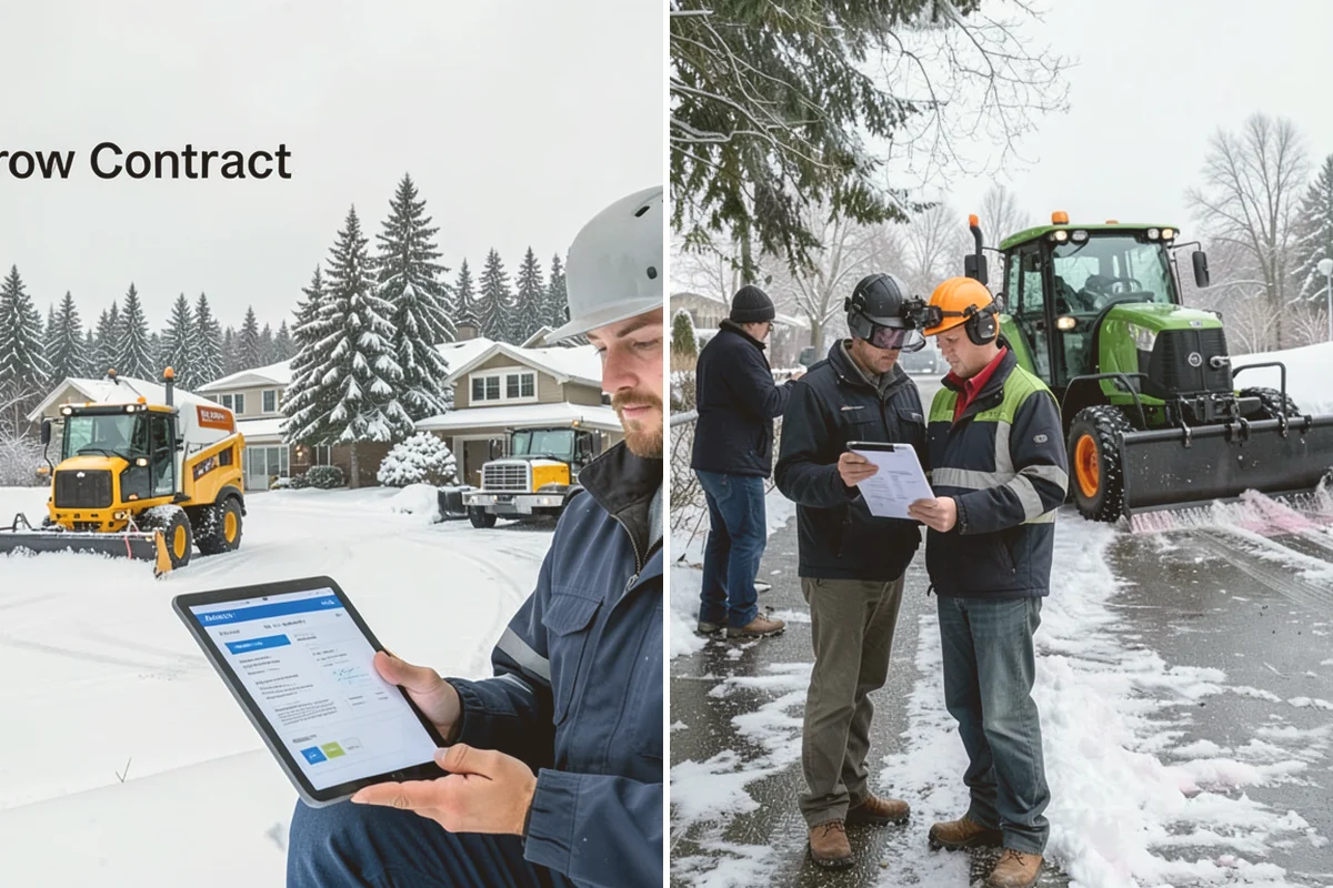 HOA Sidewalk Clearing in Mount Vernon, Skagit County, WA - We map the community's walk network and priorities