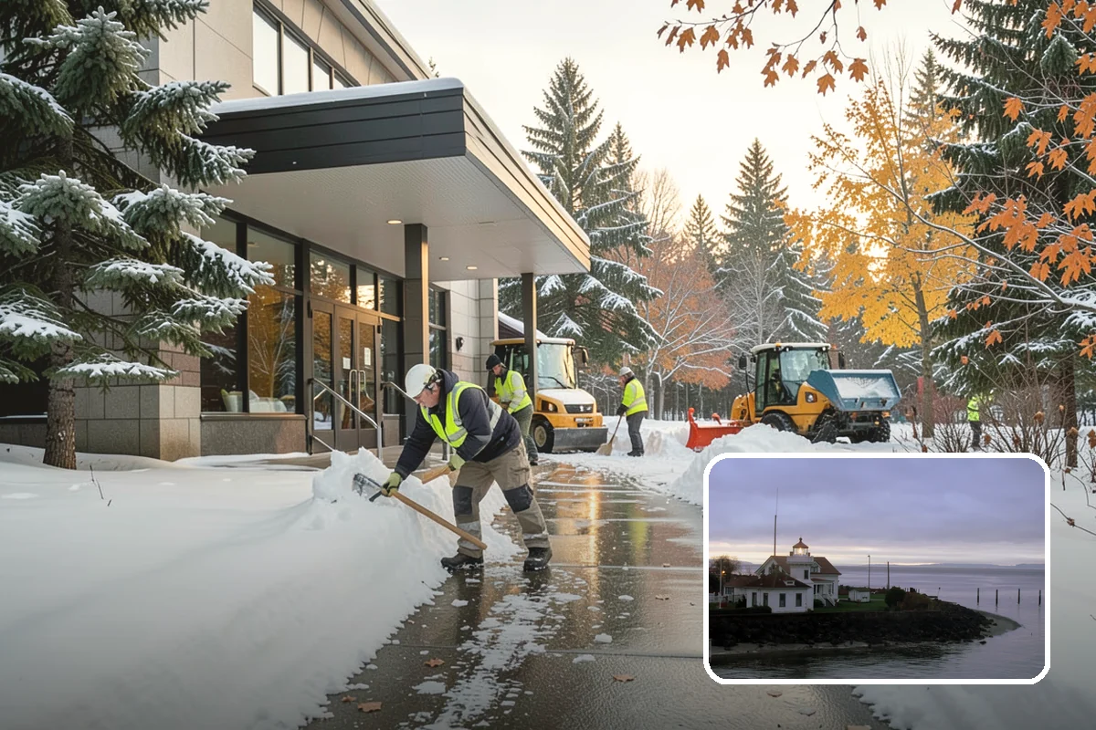 HOA Sidewalk Clearing in Mukilteo, Snohomish County, WA - Covers the full community walk network